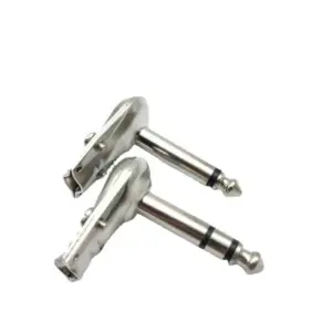 6.35mm Mono Jack Guitar Connector with 90° Angle 11 S8132ace55bd94f9c864ff6d155090ae4X