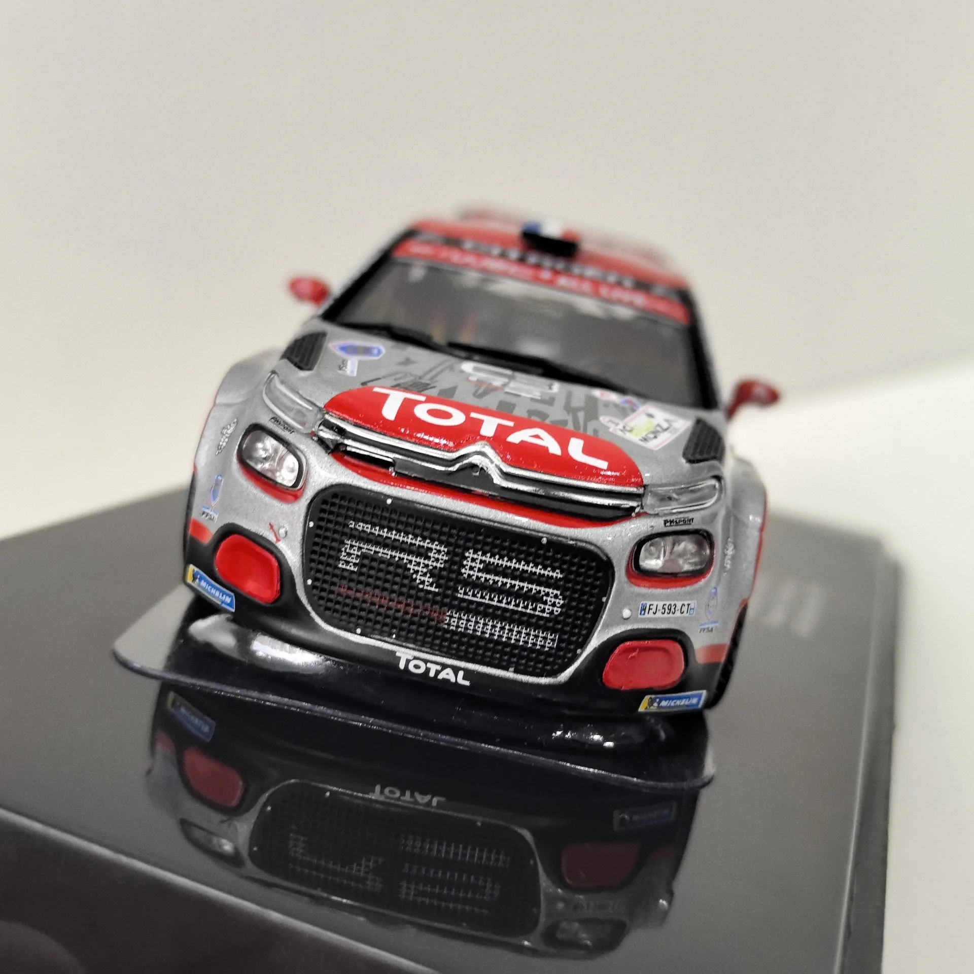 Scaled Diecast Rally Car Model Citroën C3 R5 #30 4 Scaled Diecast Rally Car Model Citroën C3 R5 #30 - Image 4