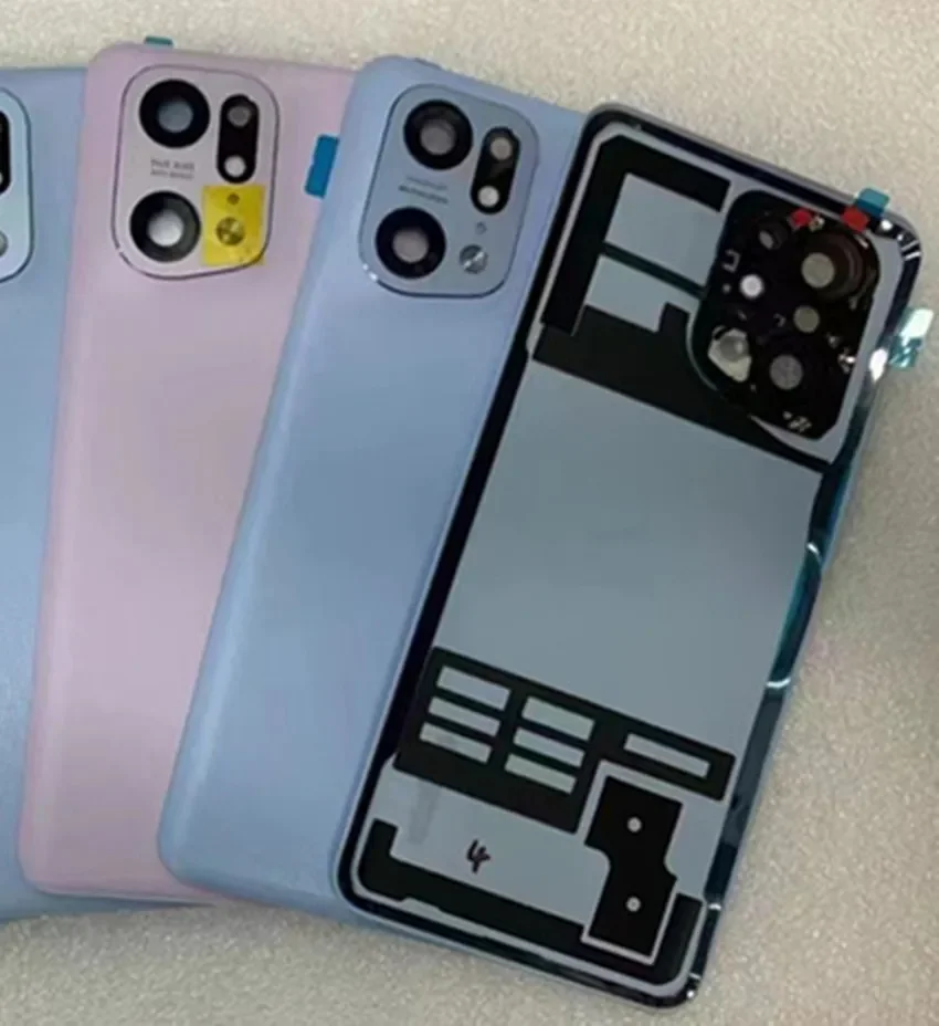 OPPO Find X5 Pro Replacement Back Cover in Pink/Blue 4 OPPO Find X5 Pro Replacement Back Cover in Pink/Blue - Image 4