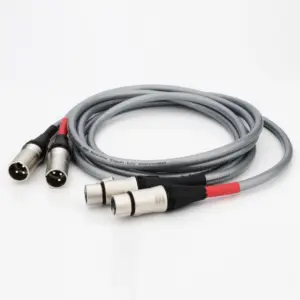 Premium Silver RCA XLR Cable Set for Audio 15 S81946e09a5484668b1bf6ebde562e0dbm