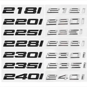 3D ABS Rear Trunk Badge for BMW 2 Series 11 S81af6c1c3e564ef9859d36bd56b42e2f9
