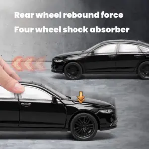 Honda Accord 1:32 Diecast Model with Lights 12 S81cea1c4ae5b4b3a95c465787162b03bh