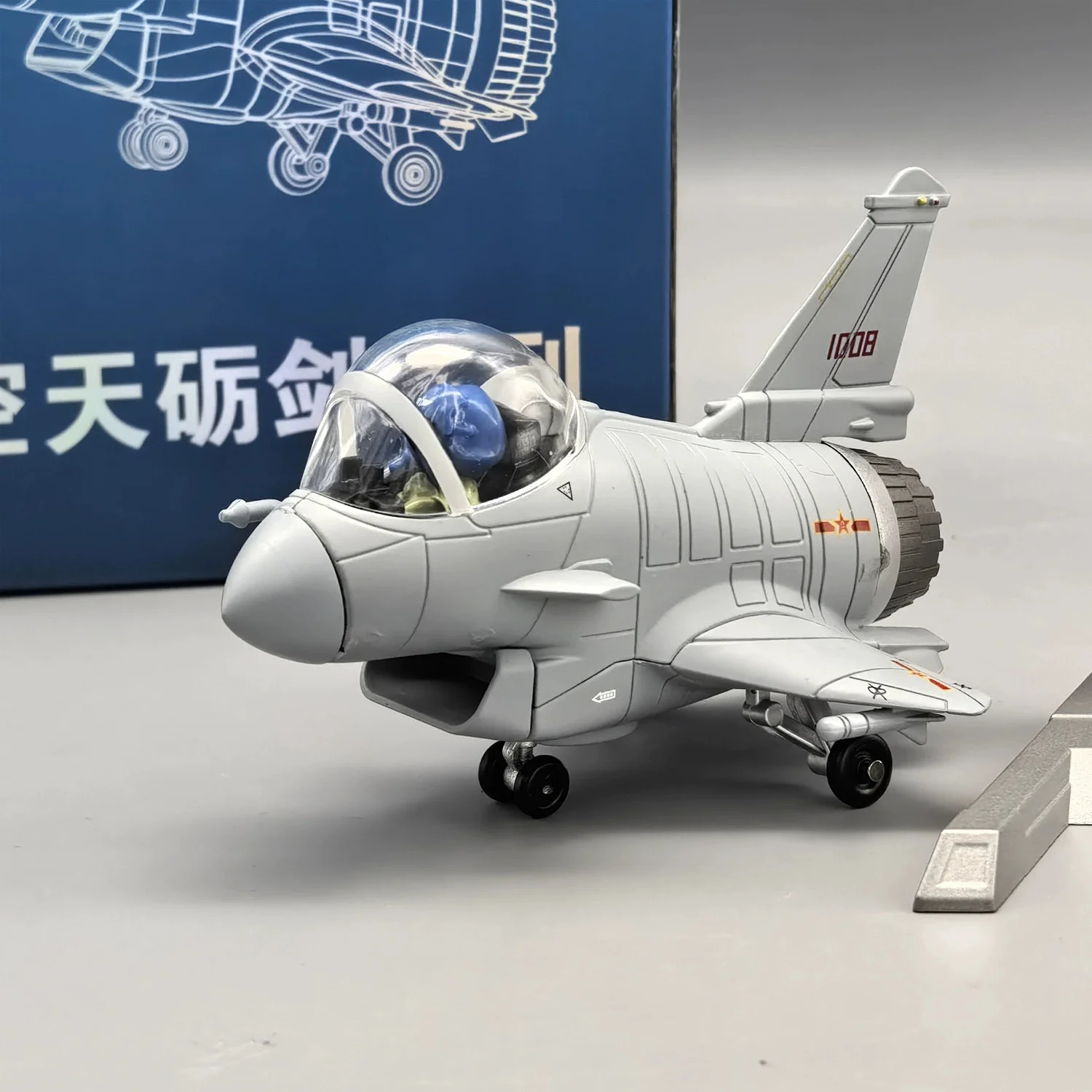 J-10C Fighter Jet Die-Cast Model 3 J-10C Fighter Jet Die-Cast Model - Image 3