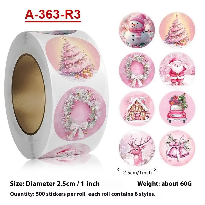 Festive Christmas Stickers Set for Gifts 7 Festive Christmas Stickers Set for Gifts - Image 7