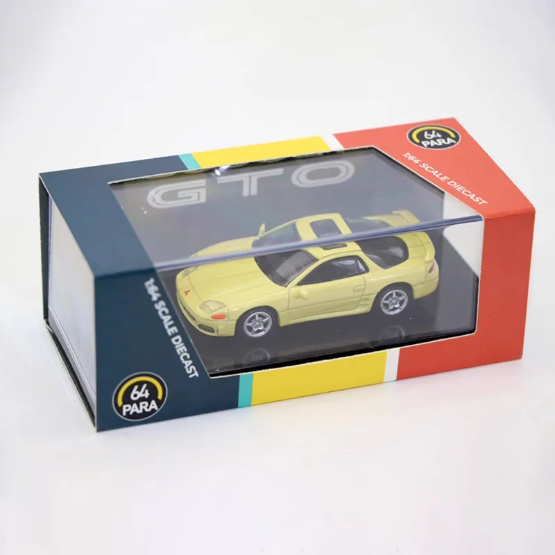 Yellow GTO 3000GT Diecast Model 1/64 6 Yellow GTO 3000GT Diecast Model 1/64 - Image 6
