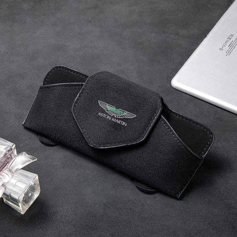 Aston Martin Model-Specific Eyeglass Holder in Grey 3 Aston Martin Model-Specific Eyeglass Holder in Grey - Image 3