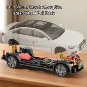 1:24 Scale Luxury A6L Car Model in Black 11 S81fa138681be486fa6b9e3d0d586f660Y