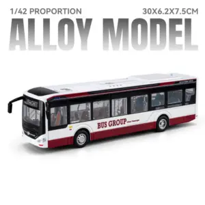 Diecast Electric Airport Bus Model 1:42 Scale 17 S8209ff3d90c74ab58d511ebeeffdfb32X