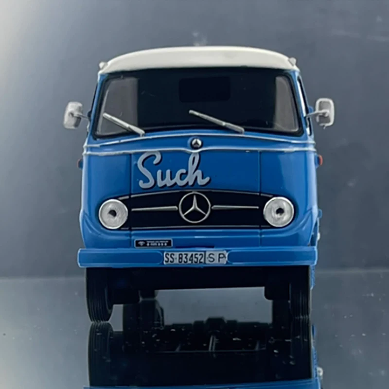 Vintage Blue Diecast Van Model 1:43 Scale 4 Vintage Blue Diecast Van Model 1:43 Scale - Image 4