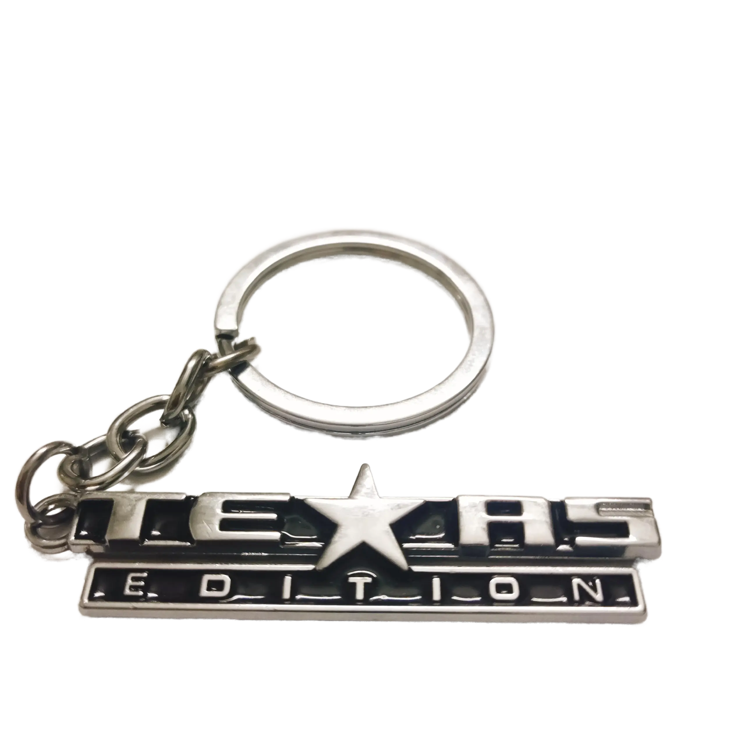 Bold 3D Metal Keychain with Star Accent 9 Bold 3D Metal Keychain with Star Accent - Image 9