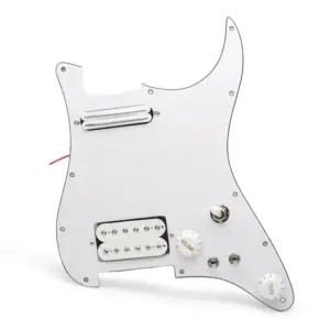 Prewired HH Guitar Pickguard with Humbuckers 16 S821fb5104d7d42f4bd8a704fed639e9ai