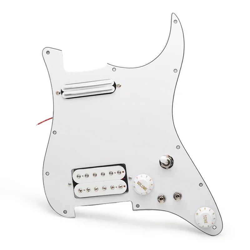 Prewired HH Guitar Pickguard with Humbuckers 7 Prewired HH Guitar Pickguard with Humbuckers - Image 7