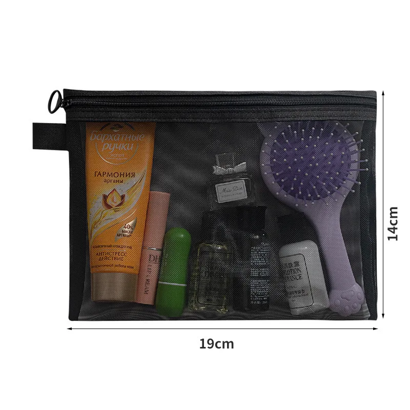 Large Capacity Mesh Cosmetic Bag for Travel 8 Large Capacity Mesh Cosmetic Bag for Travel - Image 8