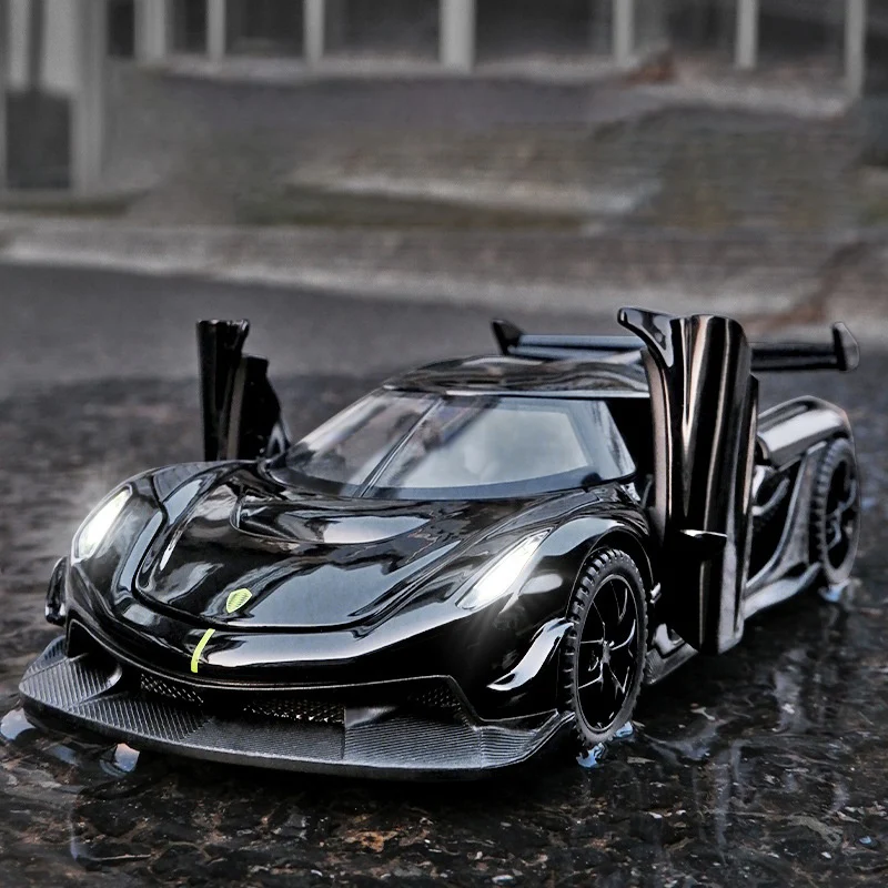 1/32 Black JESKO Die-Cast Model Car 4 1/32 Black JESKO Die-Cast Model Car - Image 4