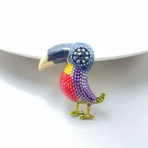 Zinc Alloy Cormorant Brooch MS315 Series 12 S82912d424818471b94f82317851a5bf8P