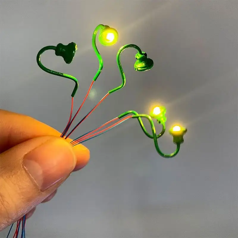 Miniature Green Wall Lamp for Models 9 Miniature Green Wall Lamp for Models - Image 9