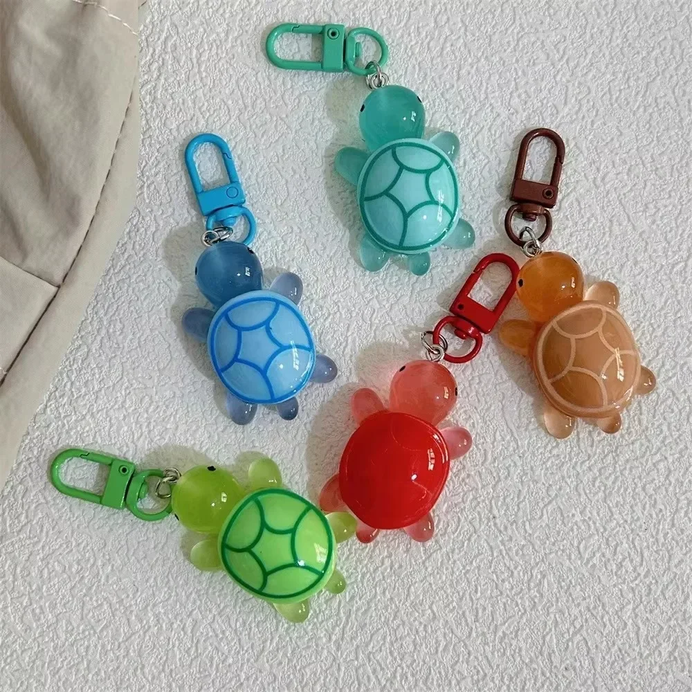 Luminous Cartoon Turtle Keychain 5 Luminous Cartoon Turtle Keychain - Image 5