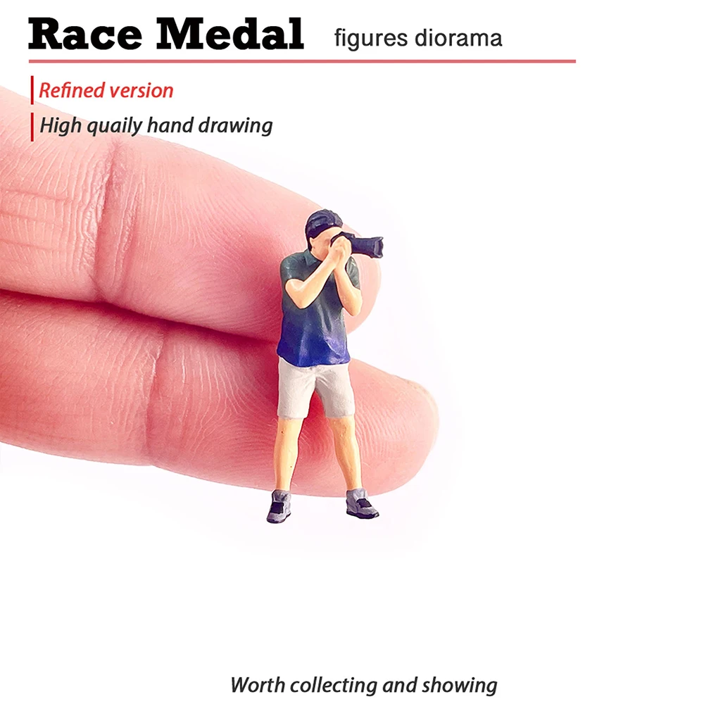 Miniature Female & Male Figurines for Dioramas 3 Miniature Female & Male Figurines for Dioramas - Image 3