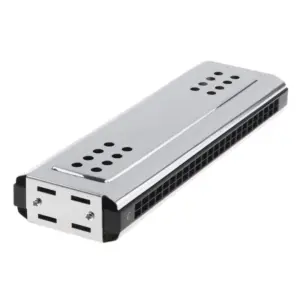 Double-Sided Silver-Body 24-Hole Harmonica with C & G Keys 8 S82e83e7bac8c4c31bc464715a2dabd03C