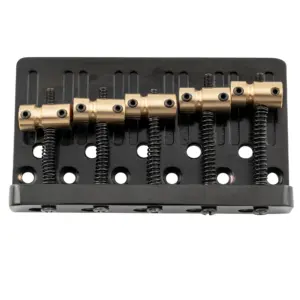 Heavy-Duty 5-String Bass Bridge with Brass Saddles 10 S82effac216074863b0560184b4866161x