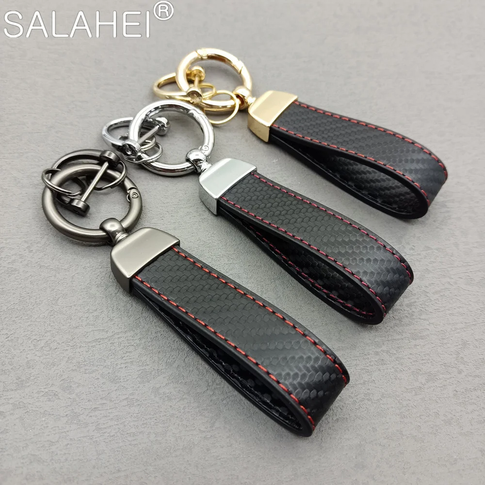 Black Suede Car Keychain for Chery and BMW 5 Black Suede Car Keychain for Chery and BMW - Image 5