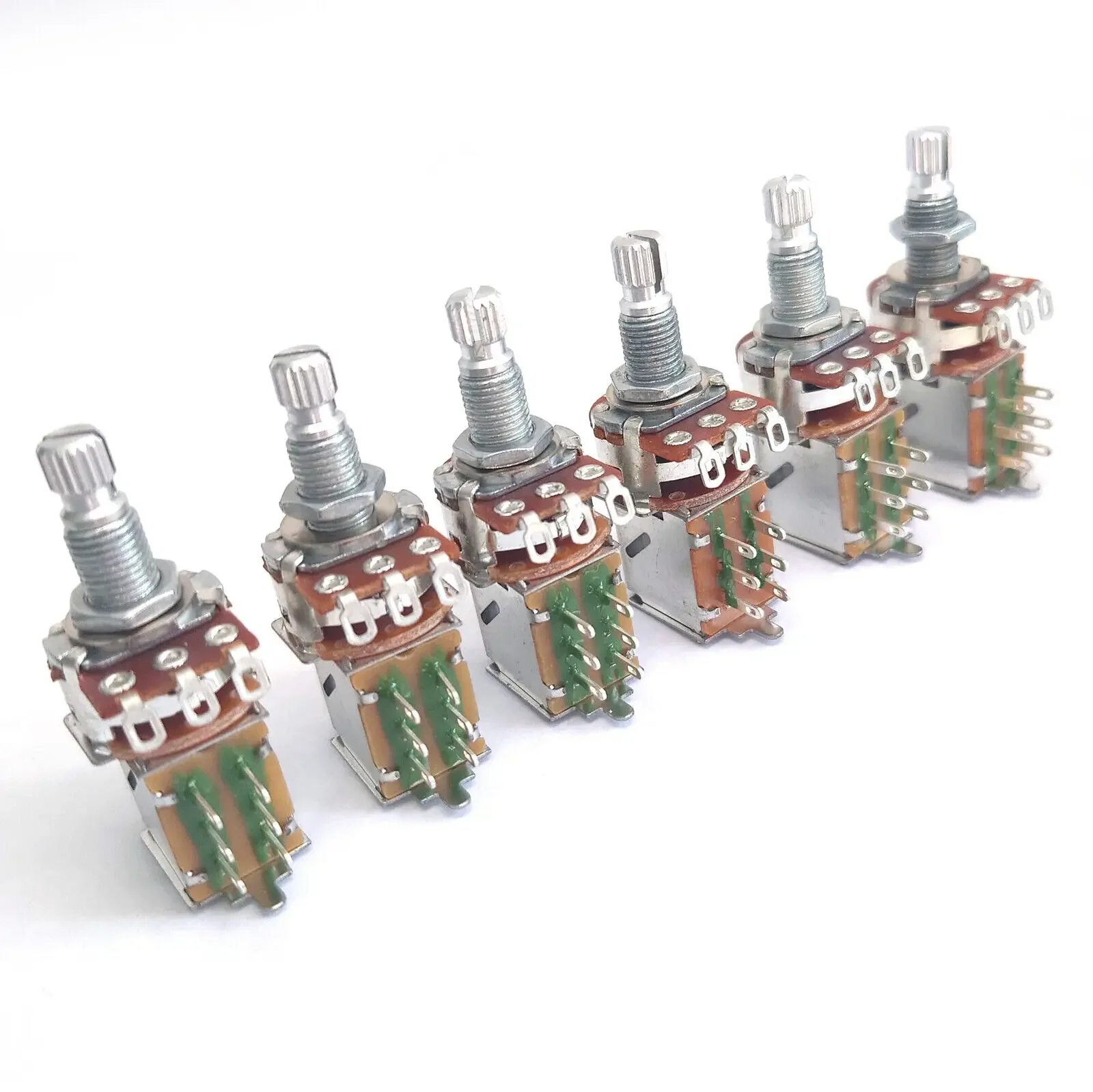 Push-Pull Guitar Potentiometer Set 25K-500K 2 Push-Pull Guitar Potentiometer Set 25K-500K - Image 2