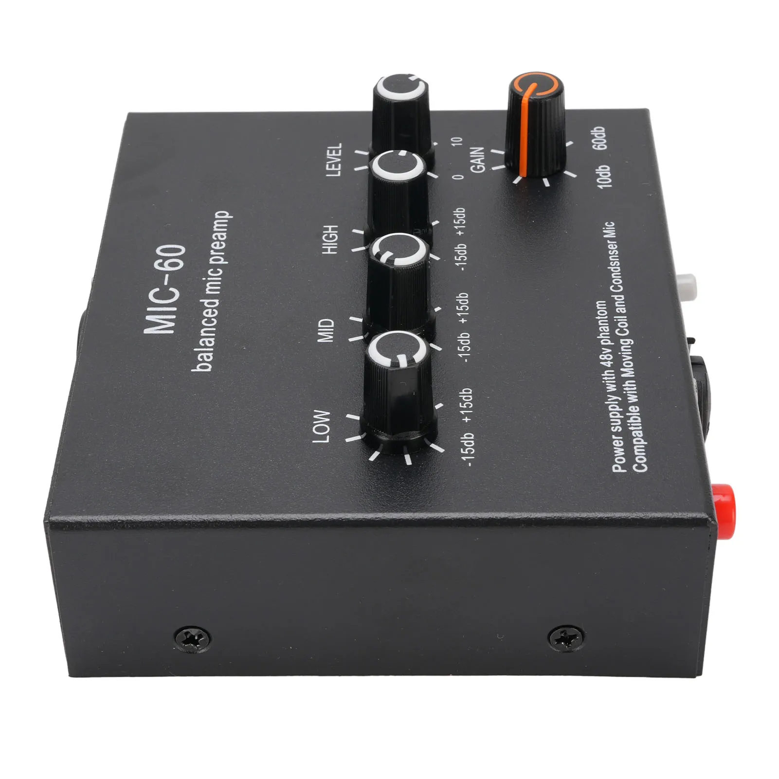 Professional Microphone Preamp with 60dB Gain 6 Professional Microphone Preamp with 60dB Gain - Image 6