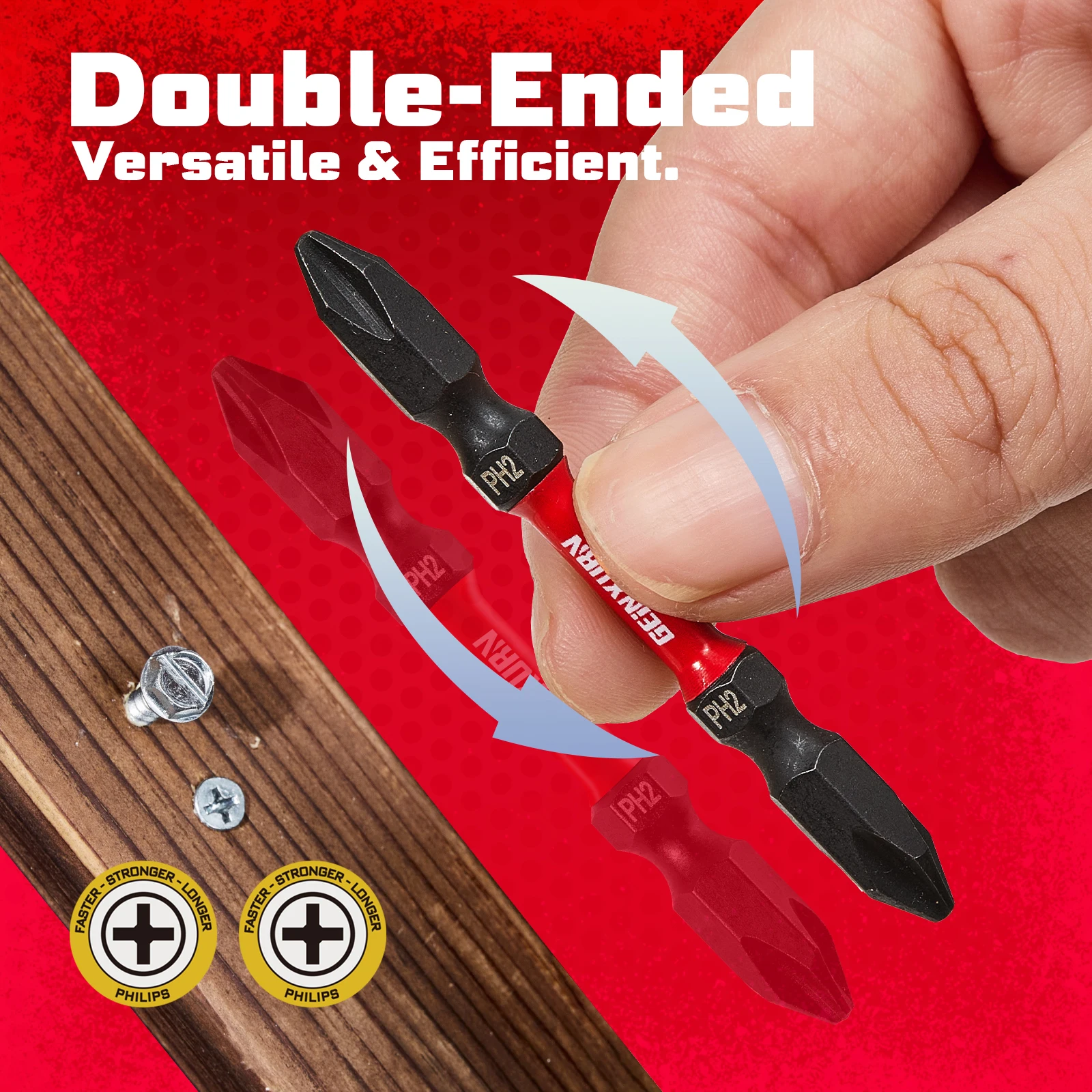 Impact Double-Ended Power Bit Set for Impact Drivers 3 Impact Double-Ended Power Bit Set for Impact Drivers - Image 3