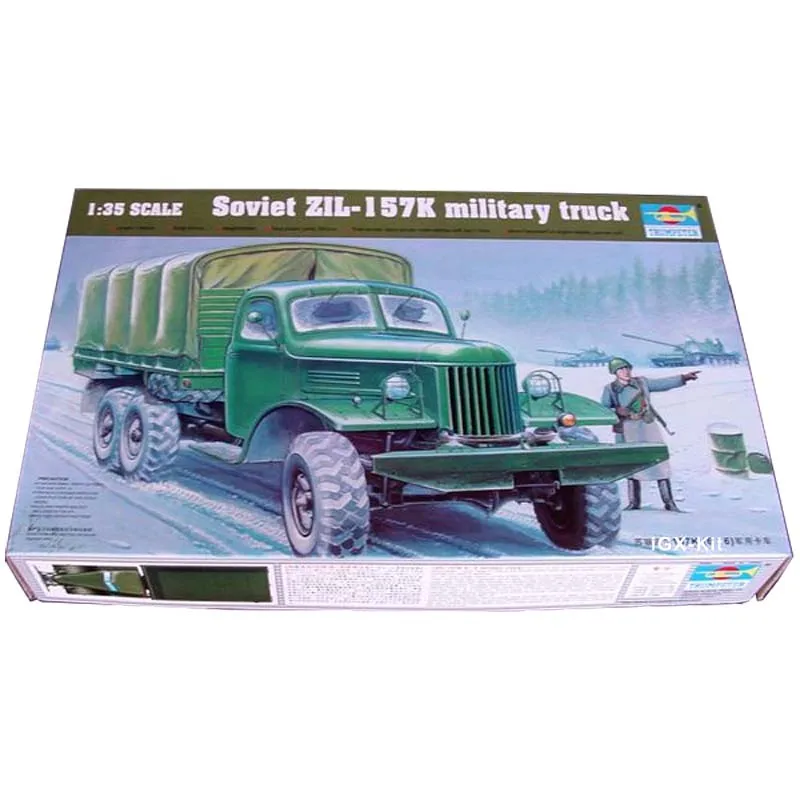 1:35 Soviet ZIL-157K Military Truck Model Kit 3 1:35 Soviet ZIL-157K Military Truck Model Kit - Image 3
