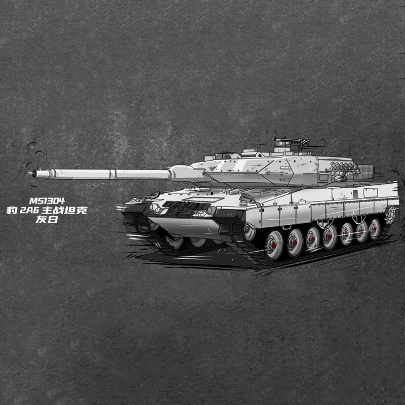 1/64 Scale Leopard 2A6 Tank Model for Collectors 4 1/64 Scale Leopard 2A6 Tank Model for Collectors - Image 4