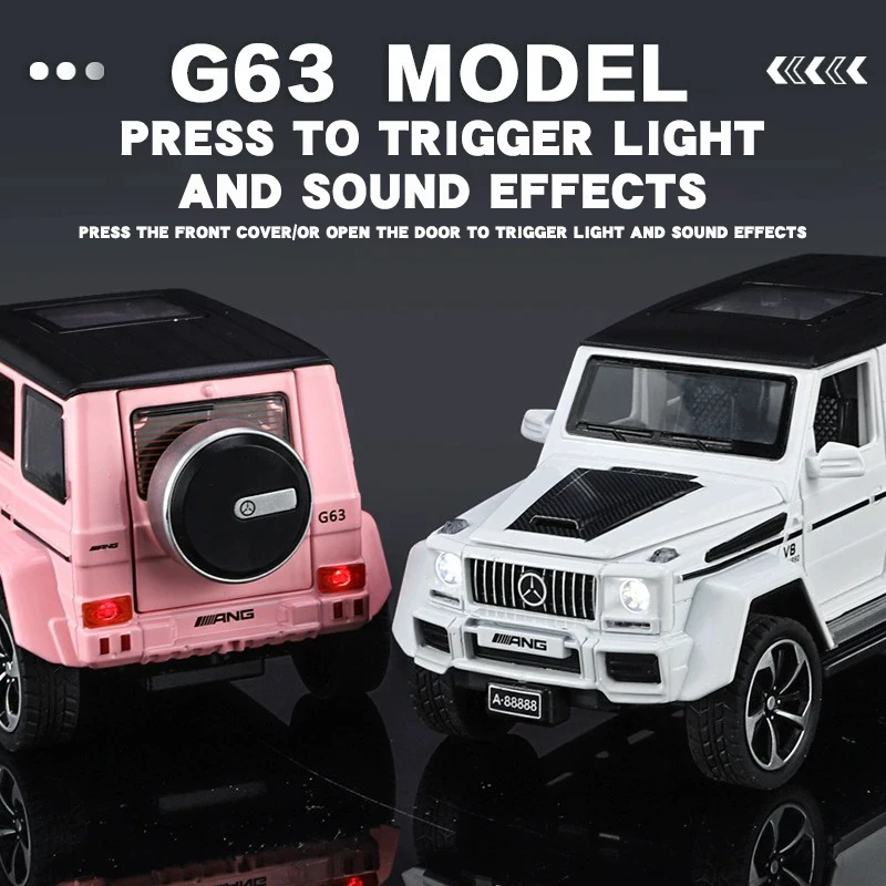 1:32 Mercedes Benz G63 Diecast Model Car 3 1:32 Mercedes Benz G63 Diecast Model Car - Image 3