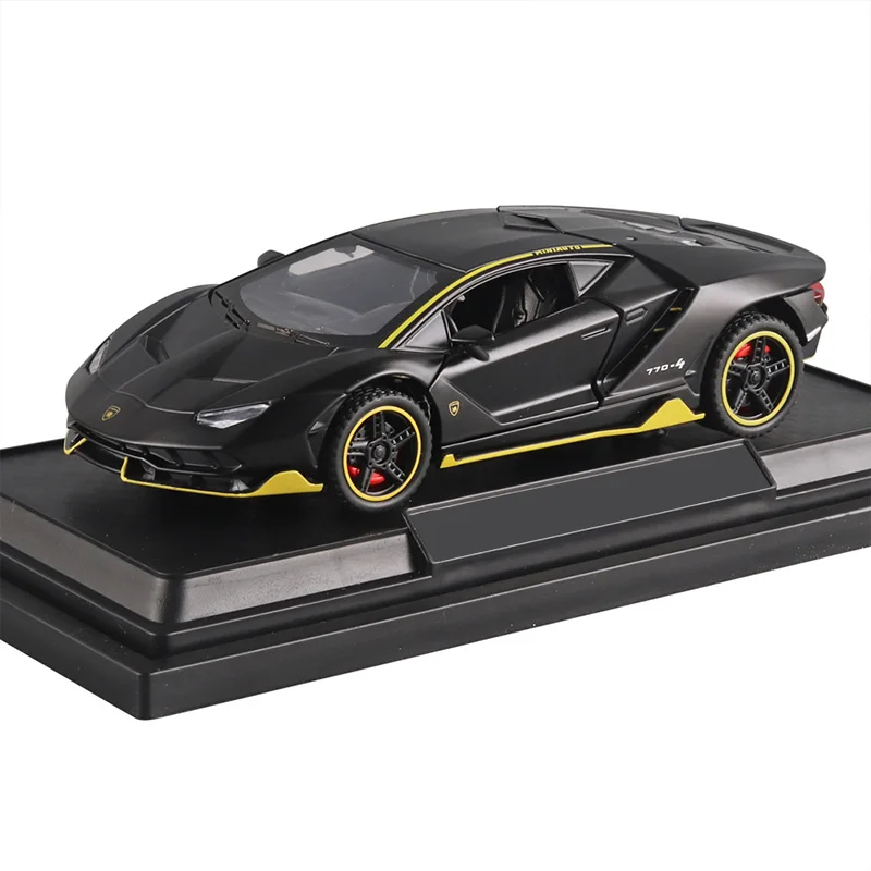 1:32 Alloy Sports Car Model with Lights 7 1:32 Alloy Sports Car Model with Lights - Image 7