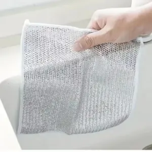 Durable Double Layer Cleaning Cloth 20x20cm 12 S8409a036fa8e46749cc37ea399da11b4W