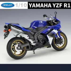 Yamaha YZF-R1 1:10 Diecast Motorcycle Model 12 S84138690614b401281913d55c854be131