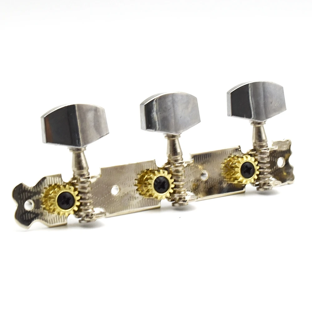 Chrome Guitar Tuning Peg Set Model 1315 3 Chrome Guitar Tuning Peg Set Model 1315 - Image 3