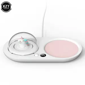 Pink Sweet Atmosphere Elves Coffee Warmer Mat 17 S84350c43c2264416a5b781767a337509Q