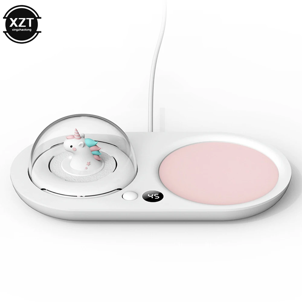 Pink Sweet Atmosphere Elves Coffee Warmer Mat 9 Pink Sweet Atmosphere Elves Coffee Warmer Mat - Image 9