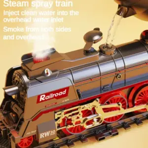 Vintage Steam Train Model Set for Collectors 13 S843d19345eeb4e90b469737e9fbc185dQ