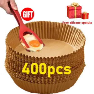 Thickened Air Fryer Parchment Liners (50/125 Sheets) 19 S8455e1417ac649fa9d46b23c448c0029E