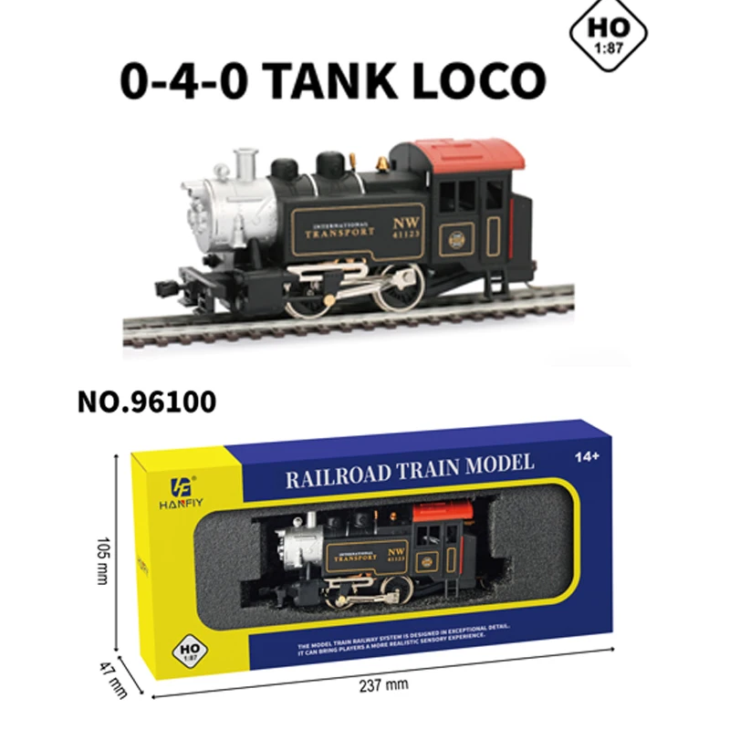 Vintage HO Scale Steam Locomotive Model 96100 6 Vintage HO Scale Steam Locomotive Model 96100 - Image 6