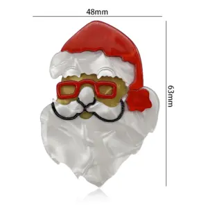 Festive Handmade Santa Brooch for Clothing 7 S8460dfde189a4587876d3e9316e676fb8