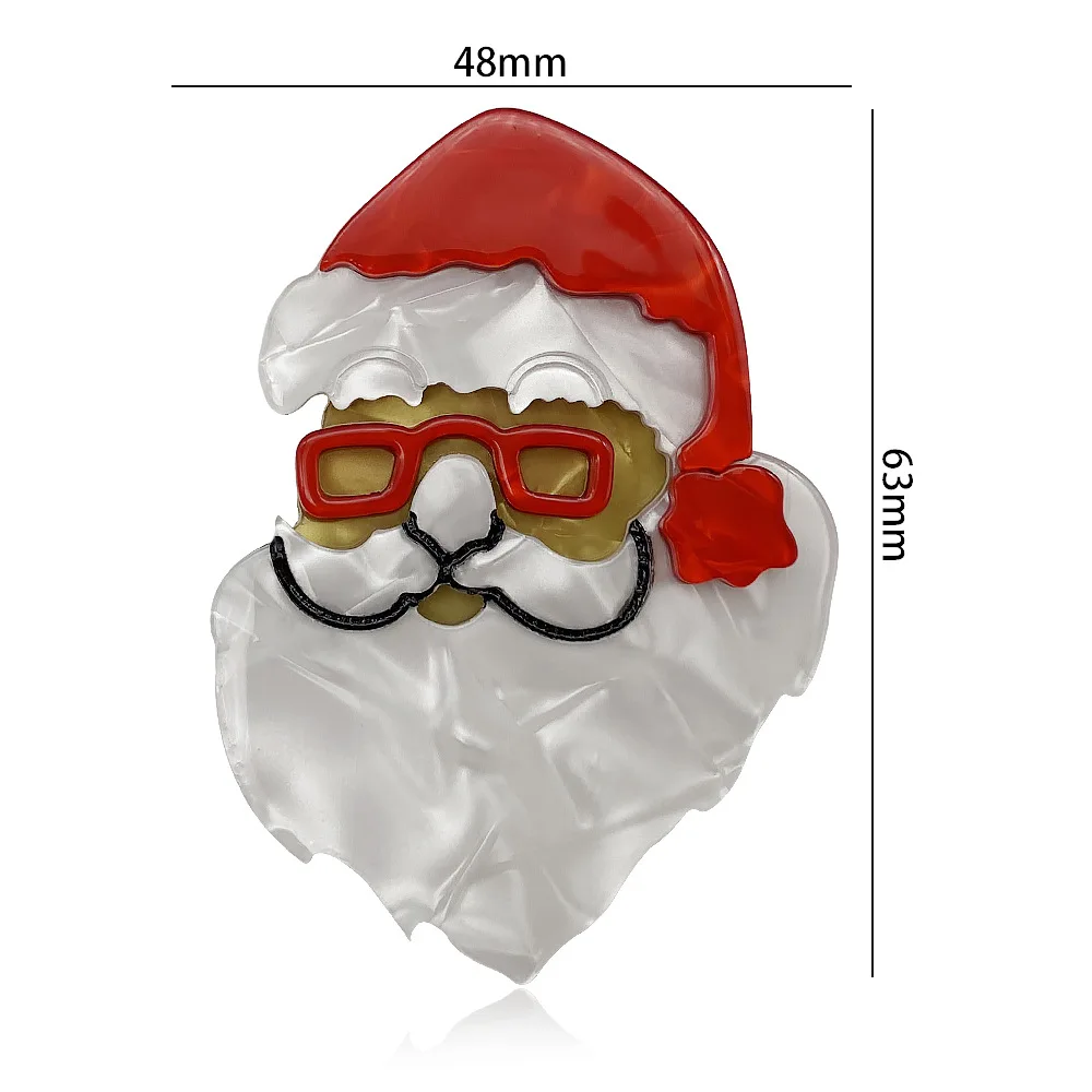 Festive Handmade Santa Brooch for Clothing 2 Festive Handmade Santa Brooch for Clothing - Image 2