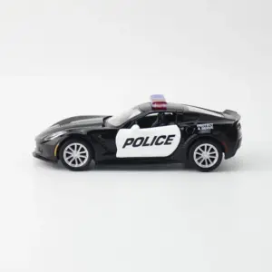 Black Chevrolet Corvette C7 Diecast Model 1:36 Scale 8 S848c3ec369484169a5f1018092bb33dcF