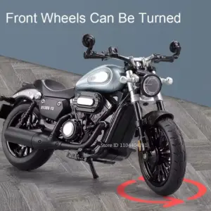 GINGER 300 Motorcycle Diecast Model 1:12 Scale 12 S84cc4b6c052f4a9dbb1fdcfdd224c6759