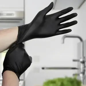 Black Nitrile Disposable Gloves for Household Use 11 S84e99e9c14904f14968ae3db7be2a2090