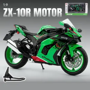 Kawasaki ZX10R Ninja 1:9 Scale Model 16 S84f12fe7a33a41d58a086281e34aeac7I