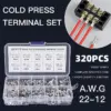 320-Piece Electrical Terminal Set for Wiring