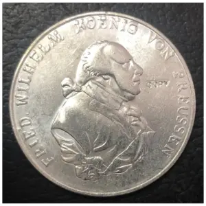Vintage 1791 German Thaler Replica Coin 5 S84fb6c7fb4fc4bb4bf1ef7af15e81e00i