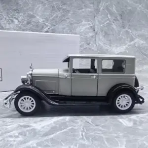Vintage Gray Car Model 1/32 Scale 9 S85180bc1db0f40a08d508ffb5ec8f21dt