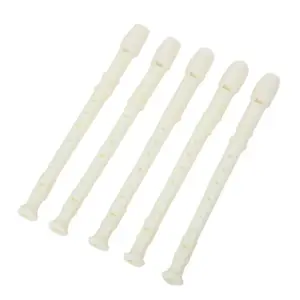 8-Hole Beginner Recorder in Milk-White